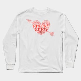 Love In All Languages Long Sleeve T-Shirt